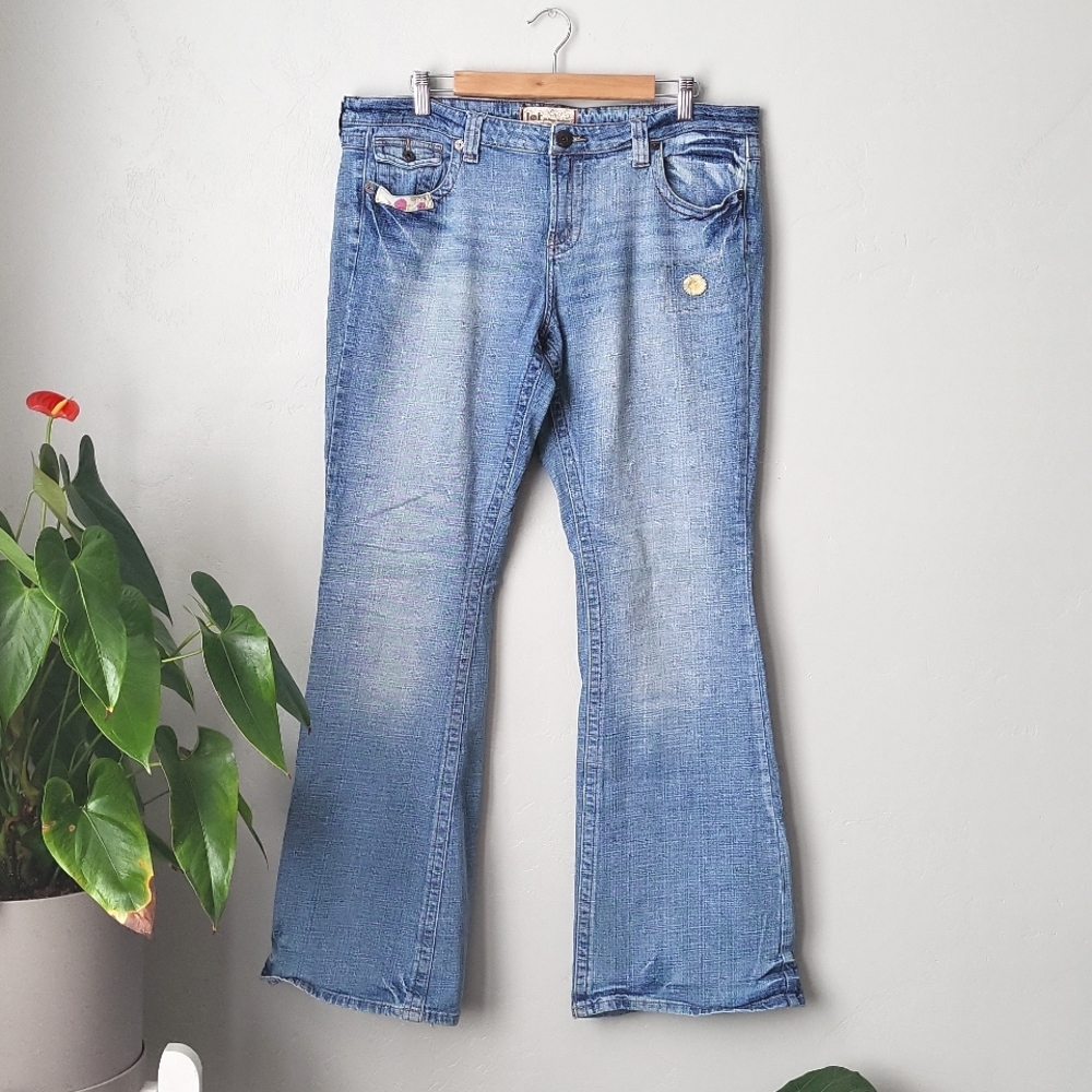 L.E.I Bohemian Flare Jeans Size 17